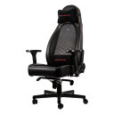 noblechairs ノーブルチェアーズオフィス＆ゲーミングチェア（ヘッドレスト ランバーサポート付） レッド NBL-ICN-PU-BRD-SGL(2473506)代引不可 送料無料