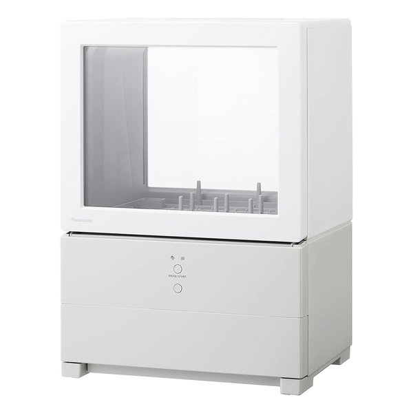 Panasonic パナソニック食器洗い乾燥機 SOLOTA ホワイト タンク式 1人用 ストリーム除菌洗浄 ホワイト NP-TML1-W(2569435)送料無料のサムネイル