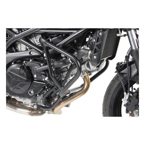 【15日は24時間限定クーポン配布！】HEPCO&BECKER（ヘプコアンドベッカー）エンジンガード ブラック SV650／X ABS 16-21／GLADIUS 650 09-15 5013532 00 01 5013532-0001(2575890)代引不可 送料無料