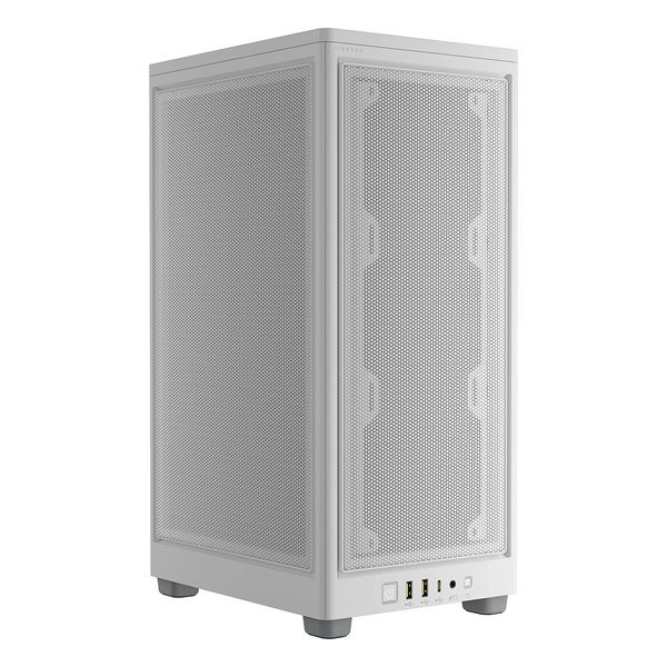 【18日は24時間限定クーポン配布！】CORSAIR コルセア2000D AIRFLOW - ITX Tower ミニタワー型PCケース ホワイト CC-9011245-WW(2577740)代引不可 送料無料