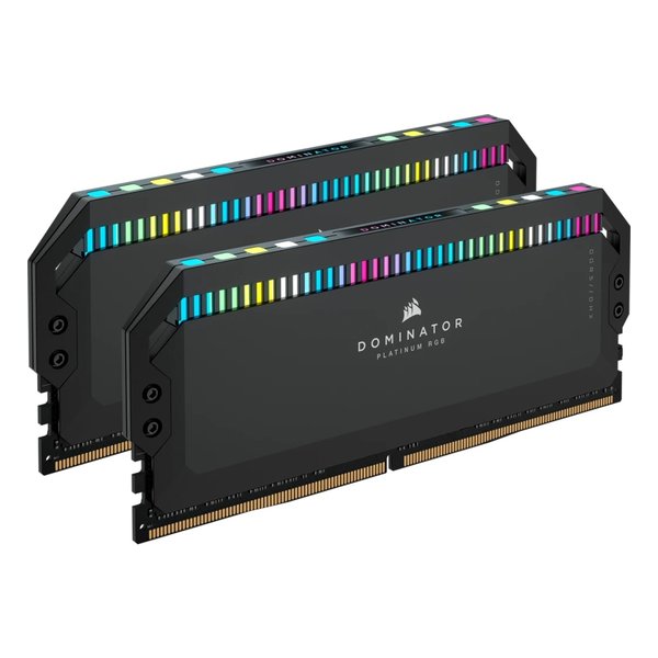 CORSAIR コルセアDOMINATOR PLATINUM RGB 32GB 2x16GB DDR5 DRAM 6400MHz C32 ブラック CMT32GX5M2B6400C32(2577887)代引不可 送料無料