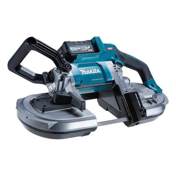 makita マキタ充電式ポータブルバンドソー 40Vmax2.5Ah バッテリ2本・充電器・ケース付 PB001GRDX(2579151)送料無料