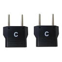 【30日は24時間限定クーポン配布】Kashimura カシムラ海外用変換プラグ Cタイプ2個セット WP-33S(2568902)代引不可