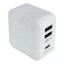 【スーパーSALE要エントリーで最大300%ポイントバック】Kashimura カシムラACUSB 2A+C PD20W リバーシブル 自動識別 ホワイト AC...