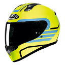 【15日は24時間限定クーポン配布】HJC エイチジェーシーバイクヘルメット フルフェイス C10 リト イエロー/ブルー Mサイズ HJH234YE01M(2...