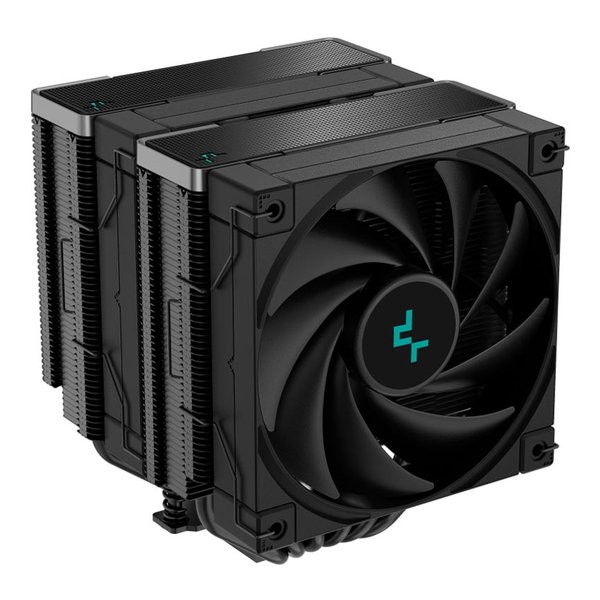 【15日は24時間限定クーポン配布！】DEEPCOOL ディープクールAK620 ZERO DARK CPUクーラー 空冷 120mmファン2基 オールブラック R-AK620-BKNNMT-G-1(2567111)送料無料