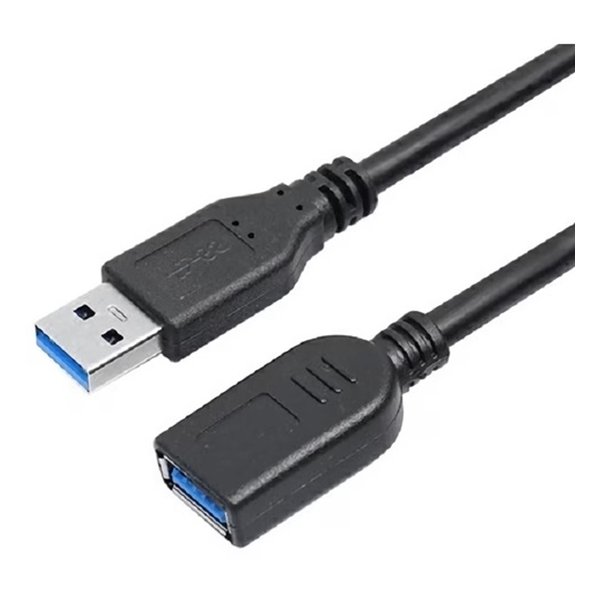 Lumen ルーメンUSB3.0延長ケーブル ブラック 2.0m USB3-EXA20BK(2568075)