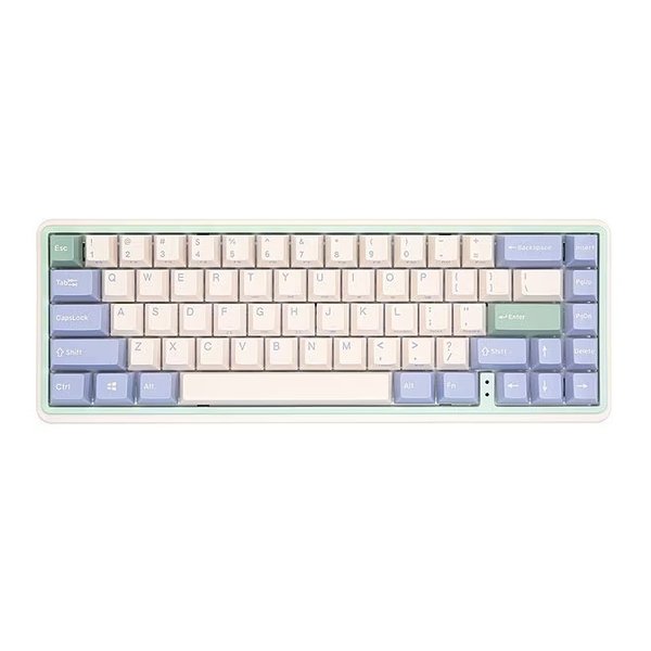 【15日は24時間限定クーポン配布&要エントリーでポイント抽選!】Varmilo(アミロ)ゲーミングキーボード Minilo Eucalyptus Wired 67 ANSI Keyboard VM-VXH67-A046-SILVER(2578207)送料無料