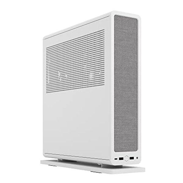 【18日は24時間限定クーポン配布！】Fractal Design フラクタルデザインスリム型PCケース Ridge PCIe 4.0 White Mini-ITX ホワイト FD-C-RID1N-12 FD-C-RID1N-12(2581109)代引不可 送料無料