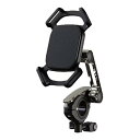 【スーパーSALE要エントリーで最大300%ポイントバック】Lumen ルーメンスマホ&アクションカム同時マウント可能スマホホルダー シルバー TA-BK01S...