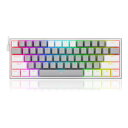 REDRAGON レッドラゴンゲーミングキーボード FIZZ K617-RGBGWTI(2578911)代引不可 送料無料