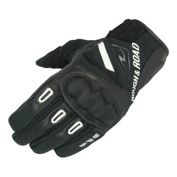 【15日は24時間限定クーポン配布】ROUGH&ROAD ラフアンドロードウインドガードプロテクショングローブ ホワイト-L RR8659WH3(2579236)代引不可 送料無料