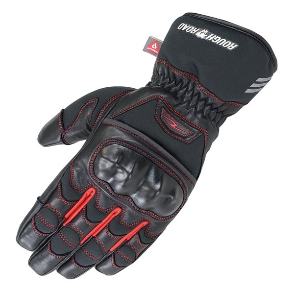 【20日は24時間限定クーポン配布】ROUGH&ROAD ラフアンドロードプリマロフト プロテクトウインターグローブ レッド-LL RR8661RD4(2579286)代引不可 送料無料
