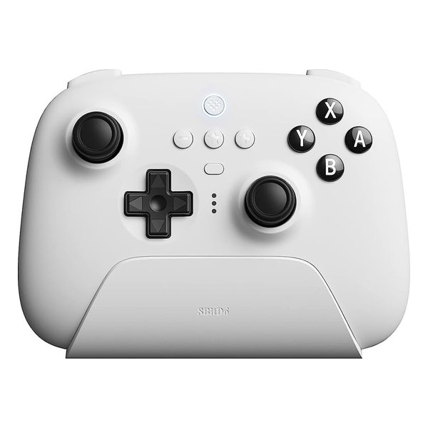 CYBER Gadget（サイバーガジェット）ゲームコントローラー 8BitDo Ultimate Bluetooth Controller White ホワイト CY-8BDUBC-WH(2578623)送料無料