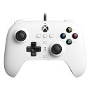 CYBER Gadget（サイバーガジェット）ゲームコントローラー 8BitDo Ultimate Wired Controller for Xbox White ホワイト CY-8BDUWX-WH(2578627)送料無料