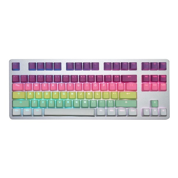 Tai-Hao ϥPBT Backlit- Rainbow Sherbet 121 Keys RAINBOWSHERBETKS(254...