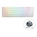 Ducky _bL[One 3 SF 65% keyboard Classic Pure White silver ONE3CSPWMINISV(2548084)s 