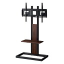 【スーパーSALE要エントリーで最大300%ポイントバック】ハヤミ工産 Hayami Industry壁寄テレビスタンド 〜65V型対応 ブラック ダークブラウ...