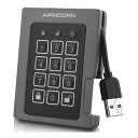 【5/1は24時間限定ポイントアップ&お得なクーポン配布中!】Apricorn アプリコーン外付けSSD ポータブル Aegis Padlock SSD - USB 3.0 ASSD-3PL256-1TBF ASSD-3PL256-1TBF(2573532)代引不可 送料無料(2)