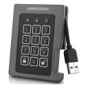 【スーパーSALE要エントリーで最大300%ポイントバック】Apricorn アプリコーン外付けSSD ポータブル Aegis Padlock SSD - US...