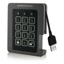 【スーパーSALE要エントリーで最大300%ポイントバック】Apricorn アプリコーン外付けSSD ポータブル Aegis Padlock SSD - USB 3.0 ASSD-3PL256-480F ASSD-3PL256-480F(2573535)代引不可 送料無料(2)