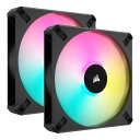 CORSAIR コルセアPCケースファン AF140 RGB ELITE Dual Fan Kit CO-9050156-WW(2569445)代引不可 送料無料