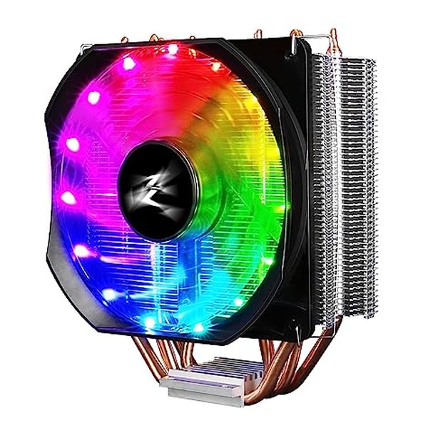 ZALMAN ザルマンサイドフロー型CPUクーラー CNPS9X OPTIMA RGB 15個 RGB LED 120mm 4本 CNPS9X OPTIMA RGB(2577242)代引不可 送料無料