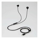 【18日は24時間限定クーポン配布!】ELECOM エレコムデジタル式USB Type-C TM ヘッドホン セミオープンタイプ ブラック EHP-DF10IM...