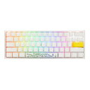 Ducky ダッキーOne 2 Pro Mini RGB Pure White Cherry Silentred R DKONE2PRORGBMINIPWSIRD(2583624)代引不可 送料無料