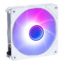 【5日は24時間限定クーポン配布&ポイントアップ】Owltech オウルテックARGB LED内蔵 ケースファン ホワイト OWL-FS1225ARGB-WH(2584646)(2)