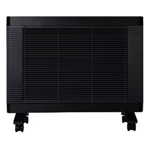 INTER CENTRAL（インターセントラル）遠赤外線ヒーター マイヒートセラフィ 4～6畳 700W 3段切替 エコモード 消音 ブラック MHS-700 K ブラック(2584130)送料無料