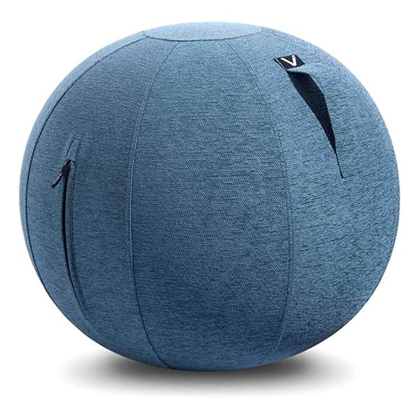 【25日は24時間限定クーポン配布】山崎実業 Yamazaki ヤマザキシーティングボール ルーノ シェニール 約65×65×65cm ブルー V002-BW6...