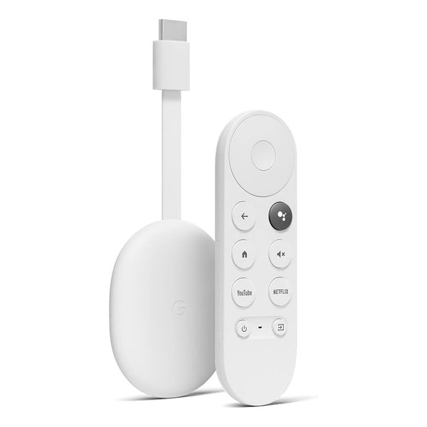 【6/10限定要エントリー2人に1人ポイントバック！全品P2倍＆クーポンも配布】Google グーグルChromecast with Google TV HD Snow GA03131-JP(2580143)送料無料