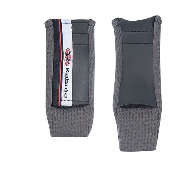 【10日は要エントリーでポイント抽選＆クーポン配布】OGK オージーケーEXCEEDシリーズ あごひもカバーセット 全サイズ共通 ダークグレー あごひもカバーセット(2572148)