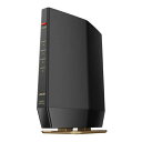 BUFFALO バッファロー無線LAN親機 WiFi6対応ルーター プレミアムモデル 11ax マットブラック WSR-6000AX8P/DMB マットブラック(2584958)送料無料