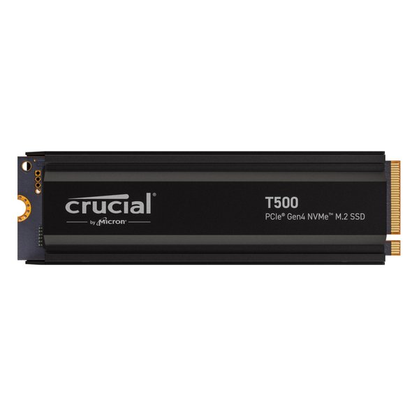 【5/10限定★抽選で2人に1人最大100 ポイントバック要エントリー】クーポン配布crucial クルーシャルT500 1TB PCIe Gen4 NVMe M.2 SSD ヒートシンク付き CT1000T500SSD5JP(2585336)送料無料