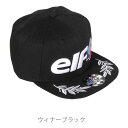 【5日は24時間限定クーポン配布&ポイントアップ】elf エルフEC-026 コットンキャップ ウィナーブラック サイズフリー EC-026/ウィナーブラック/...