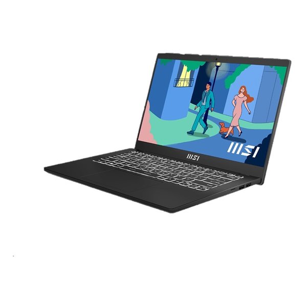 MSI エムエスアイビジネスノートPC Windows11Home 14 フルHD Corei5 16GB SSD512GB WiFi6 ブラック MODERN-14-C12MO-0510JP(2584061)送料無料