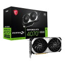 y}\ԒȃN[|zzIzMSI GGXACGeForce RTX 4070 Ti SUPER 16G VENTUS 2X OC GEFORCERTX4070TIS16GV2XO(2586984)