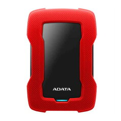 【マラソン期間中お得なクーポン配布！】ADATA エイデータPortable HDD Durable HD330 1TB USB3.2 Gen1 耐衝撃 レッド 外付ハードドライブ AHD330-1TU31-CRD(2588083)代引不可 送料無料