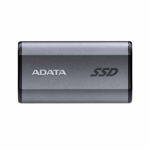 ADATA エイデータPortableSSD HighSpeed EliteSE880 1TB USB3.2Gen2x2 読取2000MB/s 書込2000MB/s グレ AELI-SE880-1TCGY(2588096)代引不可 送料無料