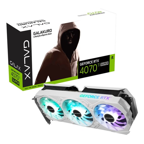 玄人志向 クロウトシコウGF RTX4070TiSUPER 16GB GeForce RTX 4070 Ti Super 搭載 グラフィックボード GKRTX4070TiSPE16GBWHITE(2587360)送料無料のサムネイル