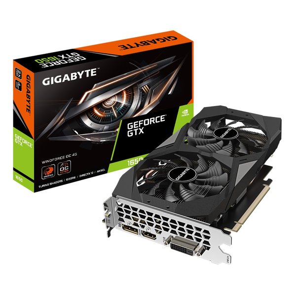 GIGABYTE ギガバイトNVIDIA GeForce GTX1650 4GB グラフィックボード GV-N1656WF2OC-4GD(2590318)送料無料