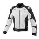 【11/1ポイント2倍&クーポン配布】KOMINE コミネバイク用 春夏 JK-168 Rスペックスポーツメッシュジャケット ホワイト メンズ Mサイズ JK-168/WHITE/M(2589050)送料無料