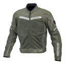 【15日は24時間限定クーポン配布&要エントリーでポイント抽選!】KOMINE コミネバイク用 春夏 JK-1274 プロテクトハーフメッシュジャケット オリー...
