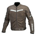 【15日は24時間限定クーポン配布&要エントリーでポイント抽選!】KOMINE コミネバイク用 春夏 JK-1274 プロテクトハーフメッシュジャケット ブラウ...