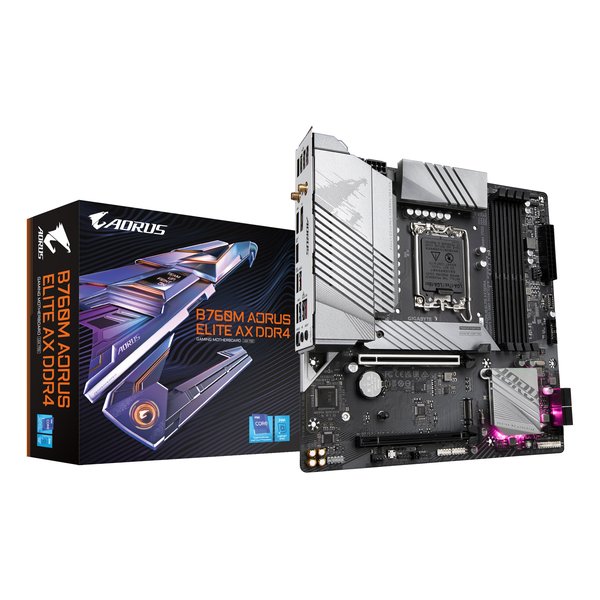 【18日は24時間限定クーポン配布！】GIGABYTE ギガバイトGIGABYTE B760M AORUS ELITE AX DDR4 マザーボード B760M A ELITE AX DDR4(2559655)代引不可 送料無料