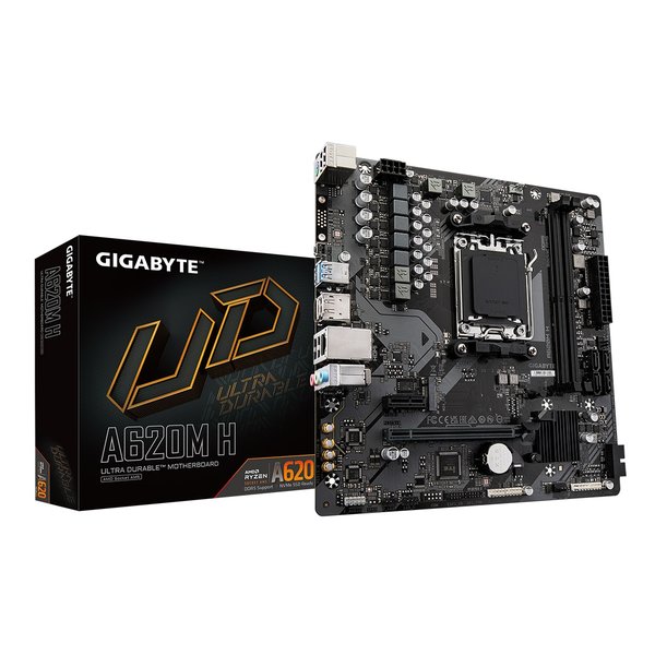 GIGABYTE ギガバイトA620M H マザーボード ソケットAM5 A620M H(2588596)代引不可 送料無料