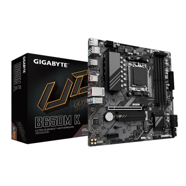 【18日は24時間限定クーポン配布！】GIGABYTE ギガバイトB650M K マザーボード ソケットAM5 B650M K(2588597)代引不可 送料無料