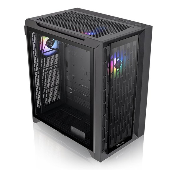 Thermaltake サーマルテイクCTE C700 TG ARGB PCケース ブラック CA-1X7-00F1WN-01(2588657)代引不可 送料無料